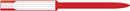 WRISTBAND AD SELF ADH SFT VNYLSEAL INSERT RED 250/BX
