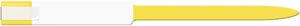 Medical Id Solutions 12" Soft Vinyl Wristband - Imprinter  Vinyl, Custom Printed, Yellow, 250/bx