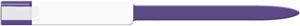 Medical Id Solutions 12" Soft Vinyl Wristband - Imprinter  Vinyl, Custom Printed, Purple, 250/bx