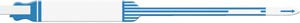 Medical Id Solutions 12" Tri-Laminate Wristband - Imprinter  Adult, Extra Wide, Imprinter Tri-Laminate, Self Ad