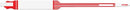 Medical Id Solutions 12" Tri-Laminate Wristband - Imprinter  Adult, Imprinter Tri-Laminate, Blue, 500/bx