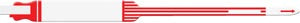 Medical Id Solutions 12" Tri-Laminate Wristband - Imprinter  Adult, Imprinter Tri-Laminate, Blue, 500/bx