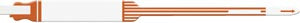 Medical Id Solutions 12" Tri-Laminate Wristband - Imprinter  Adult, Imprinter Tri-Laminate, Green, 500/bx