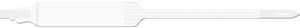Medical Id Solutions 12" Tri-Laminate Wristband - Imprinter  Adult, Imprinter Tri-Laminate, Orange, 500/bx