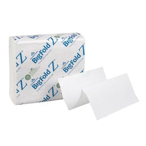 Georgia-Pacific Bigfold Z Premium C-Fold Replacement Paper Towels  Premium C-Fold Replacement Paper Towels, White, 8"