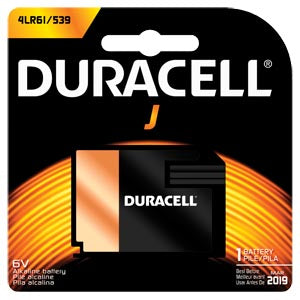 Duracell  Photo Battery  Battery, Alkaline, Size J, 6V, 6/bx (UPC# 66198) (