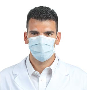 Sultan Com-Fit Procedural Mask (50/Box)  Blue