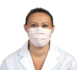 Sultan Com-Fit Procedural Mask (50/Box)  Pink