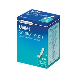 LANCET UNILET GP ULT THINNATURAL 28G 100/BX