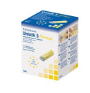 Owen Mumford Unistik 3 Pre-Set Single Use Safety Lancets  Normal, 23G, 1.8mm Penetration Depth, Yellow, 100/