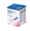 LANCING DEV UNISTIK 3 DUAL18G 1.8MM DEPTH 100/BX