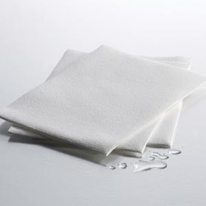 Graham Medical Airlaid Washcloths  1 3" x 13½", White, 50/bg, 16 bg/cs