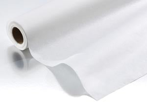 Graham Medical Value Examination Table Paper  18" x 125 ft, Crepe, White, 12/cs (64 cs/plt)
