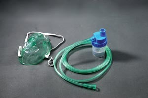 Amsino International, Inc. Amsino Amsure Oxygen Mask & Tubing  Mask, Non-Rebreather, Pediatric with 7 ft Tubing,