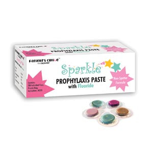 Crosstex International Crosstex Sparkle Prophy Paste  Paste, Medium, Assorted- Berrylicious: Blueberry,