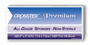SPONGE 8PLY ALL GAUZE NS 3X3PREMIUM 4000/CS