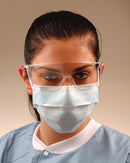 MASK ULTRASENSITV EARLP WHTW/SHIELD NO FOG 25/BX 4BX/CTN
