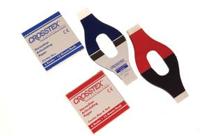 Crosstex International Crosstex Articulating Paper  Articulating Paper, Horseshoe, Red/ Blue, 12 sheet