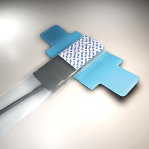 Crosstex International Crosstex Bite-Wing-Ease Digital Sensor Cushion Device  Device, Blue-Small, Adjustable to Fit All 0-1 Sens