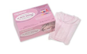 MASK EARLOOP LE PETIT MASQUEPINK 50/BX 10BX/CS