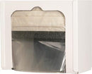 DISPENSER FACEMASK 8.75X5.25X4 22G WHT METAL