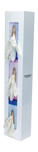 Marketlab Bowman Vertical Glove Dispensers  Dispenser, Triple, Space Saver, Holds Three Boxes