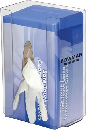 Marketlab Bowman Glove Box Dispensers  e Box Dispenser, Single, Large Capacity, with Flex