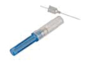 Cardinal Health Monoject 401 Metal Hub Dental Needle  Needle, 30G X-Short, ½" (11mm), Blue with White Ca