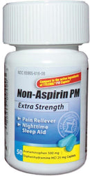 New World Imports Careall Analgesic Relief  Acetaminophen PM Caplets, 500mg, 50/btl, 24 btl/cs