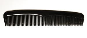 New World Imports Combs  Dresser Comb, 8", Black, 12/bg, 84 bg/cs
