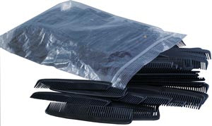 New World Imports Combs  Comb, 5" Black, 144/bg