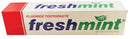 New World Imports Freshmint Fluoride Toothpaste  Anticavity Fluoride Toothpaste, 6.4 oz, Individual