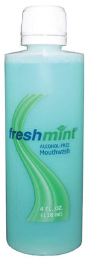 New World Imports Freshmint Mouthwash  Alcohol-Free Mouthwash, 4 oz, 60/cs (70 cs/plt)  (