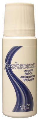 New World Imports Freshscent Deodorants  Anti-Perspirant Roll-On Deodorant, 2 oz White Bott