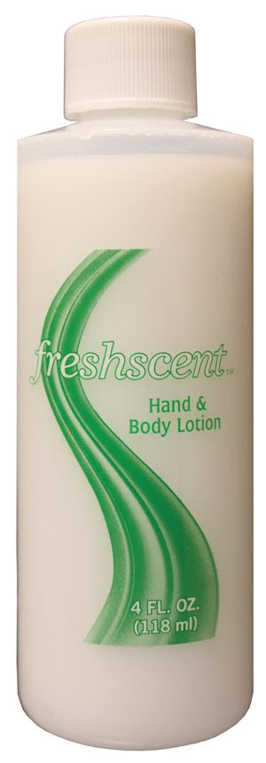 New World Imports Freshscent Hand & Body Lotion  Hand & Body Lotion, 4 oz, 60/cs