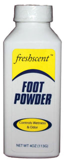 New World Imports Freshscent Powders  Foot Powder, 4 oz, 48/cs