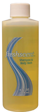 SHAMPOO/BODY BATH 4 OZ 60/CS