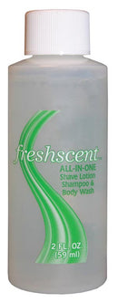 SHAMPOO SHAVE GEL BODY WASH2 OZ 3 IN 1 96/CS