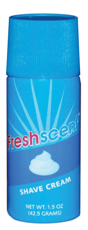 New World Imports Freshscent Shave Cream  Aerosol Shave Cream, 1½ oz, 36/bx, 4 bx/cs