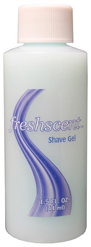 New World Imports Freshscent Shave Cream  Shave Gel, 1.5 oz, 96/cs
