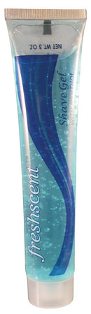 New World Imports Freshscent Shave Cream  Shave Gel, 3 oz Tube, 144/cs