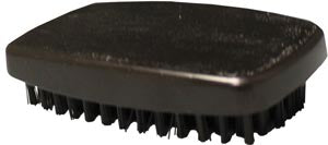 New World Imports Hairbrush  Block Handle Hairbrush (Military Style), Black, Ny