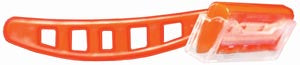 New World Imports Razors  Security Razor, Clear Cover, Orange Handle, 500/bx