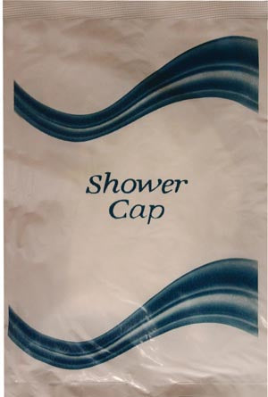 SHOWER CAP W/BAG 18 1/2 500/BX