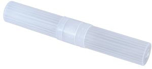 TOOTHBRUSH HOLDER TUBE CLEAR100/CS
