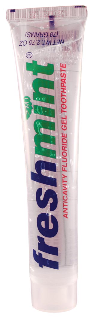 New World Imports Freshmint® Clear Gel Toothpaste  Anticavity-Fluoride-Gel-Toothpaste-2.75-oz-144-cs