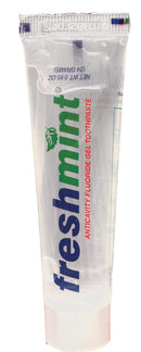 New World Imports Freshmint Clear Gel Toothpaste  Anticavity Fluoride Gel Toothpaste, .85 oz, 144/bx