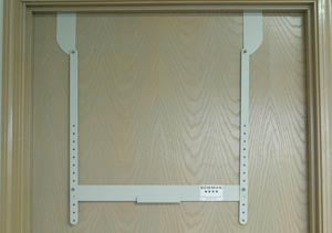 HANGER FIRE DOOR 22G22.5X12-30X.25 QTZ PWD