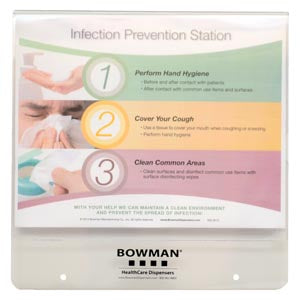 Marketlab Bowman Accessories  Sign Holder, Horizontal, Holds 11"W x 8½"H Signs,