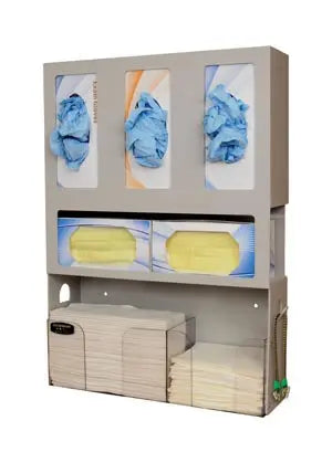 ORGANIZER DENTAL BRONZE16.75X23.5X4.75 QTZ ABS